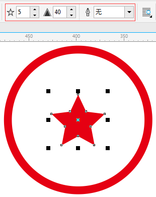 CorelDraw X4制作真實圓形印章的操作方法截圖