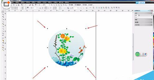 CorelDraw X4鎖定以及解除鎖定對(duì)象的操作教程截圖