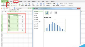 excel2007繪制折線圖的操作教程截圖