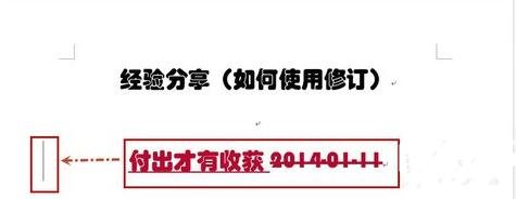 Word 2013中使用修訂功能的操作教程截圖