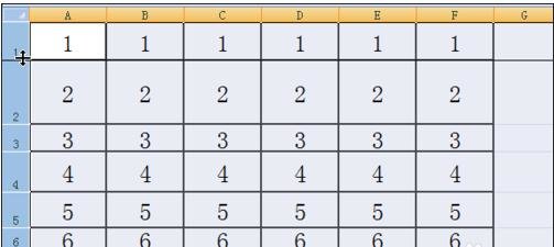 excel2007平均分配列寬的操作教程截圖