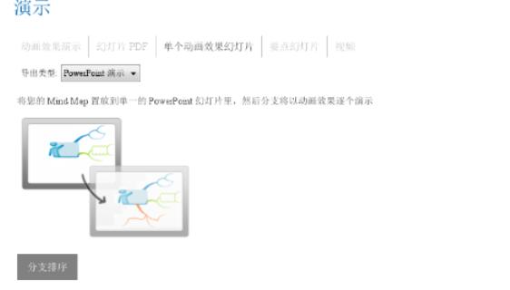 iMindMap導出單張幻燈片的方法步驟截圖