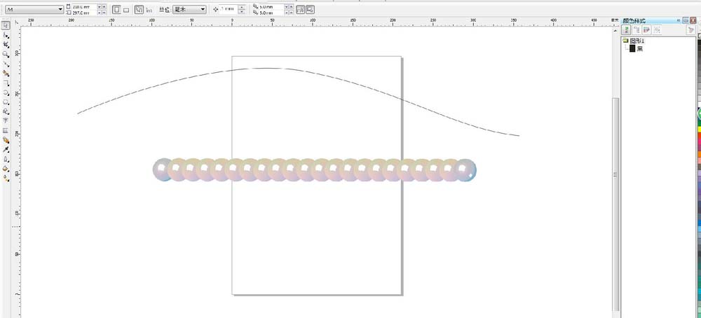 CorelDraw X4制作漂亮珍珠項(xiàng)鏈的操作教程截圖