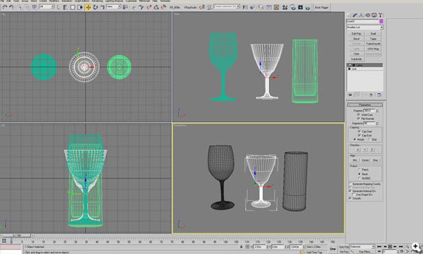 3dmax2013制作逼真玻璃杯的詳細(xì)使用截圖