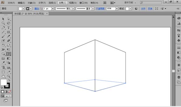 Adobe Illustrator CS6借助透視網(wǎng)格設(shè)計(jì)三維圖的方法步驟截圖