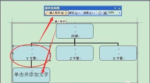 word2003設(shè)計出組織結(jié)構(gòu)圖的方法步驟截圖