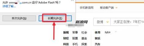 火狐瀏覽器提示允許運(yùn)行adobe flash的解決教程截圖