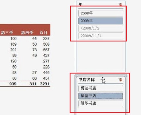 excel2010制作一個切片器的操作方法截圖