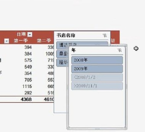 excel2010制作一個切片器的操作方法截圖