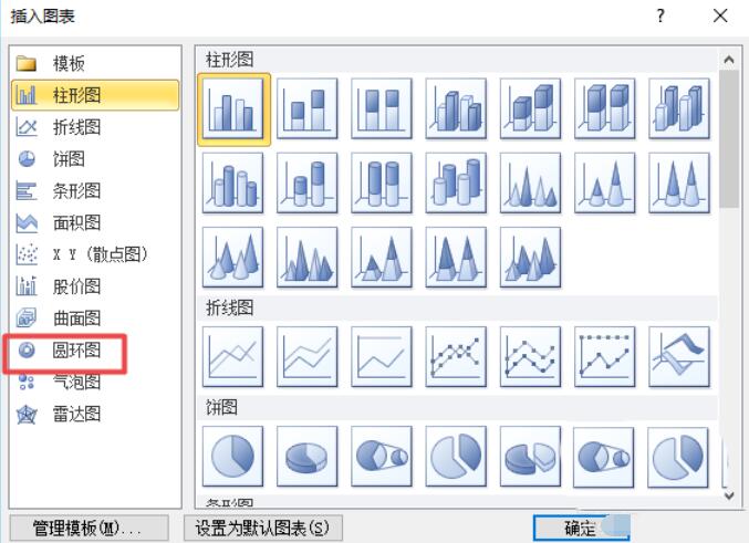 excel2010制作創(chuàng)意的分離型圓環(huán)圖的圖文使用方法截圖