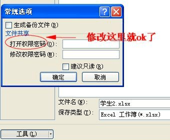 excel2007工作薄進(jìn)行加密的簡(jiǎn)單操作步驟截圖