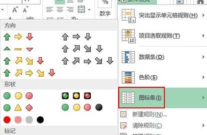 excel2013使用紅綠圖標(biāo)標(biāo)記員工完成情況的操作教程截圖