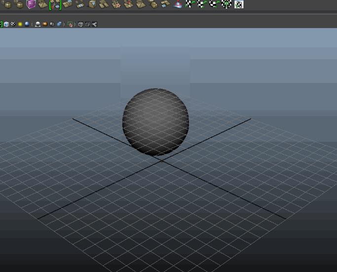 maya給球體增添重力場動畫效果的操作方法截圖
