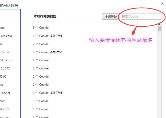 谷歌瀏覽器清除特定網(wǎng)址緩存的使用教程截圖