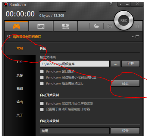 Bandicam的使用操作教程截圖