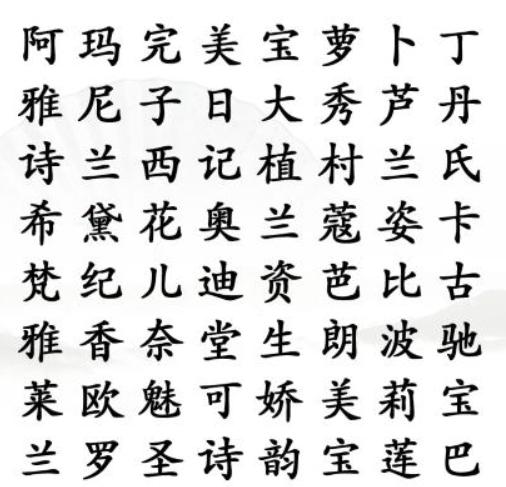 《漢字找茬王》時(shí)尚美妝怎么過(guò)