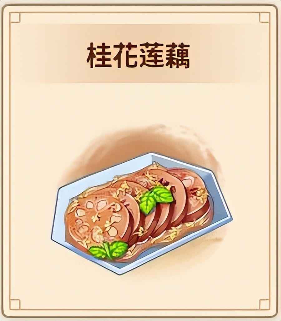 《仙劍客棧2》全角色全食譜