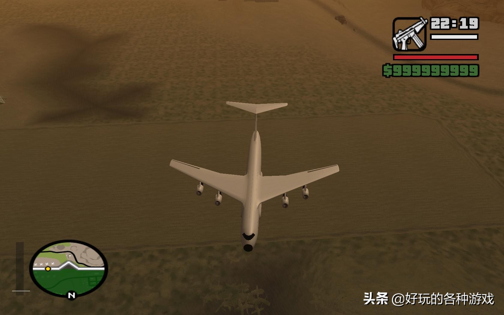 GTA圣安地列斯飛機大全，天空不過是觸手可及的星辰