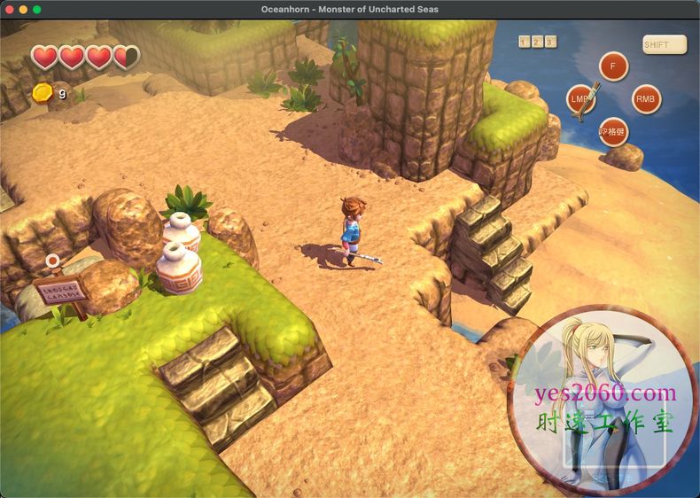 海之號角 Oceanhorn MAC 蘋果電腦游戲 原生中文版